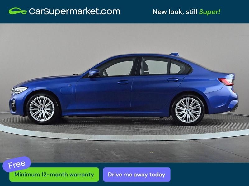 Used BMW 330e M Sport 2020 Blue Sedan