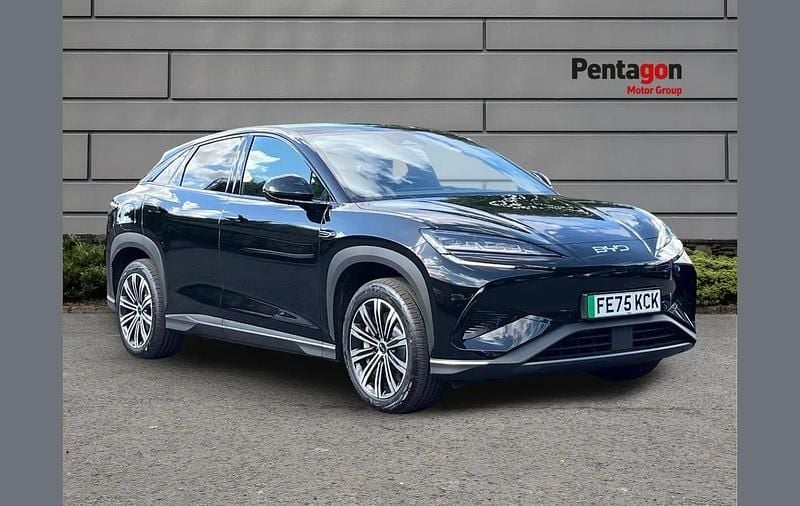 Obsidian black Used 2025 BYD Sealion 7 Comfort SUV | £39,995 (Expensive) - Image 1/4