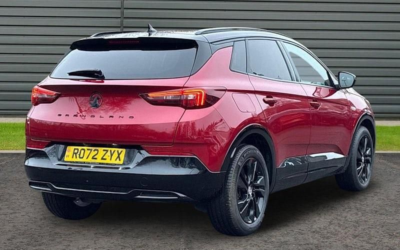 Used Vauxhall Grandland X GS Line 131 HP (96 kW) 2022 Red SUV