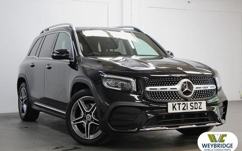 Cosmos black Used 2021 Mercedes GLB220 AMG line SUV | £29,495 (A bit pricey) - Image 1/4