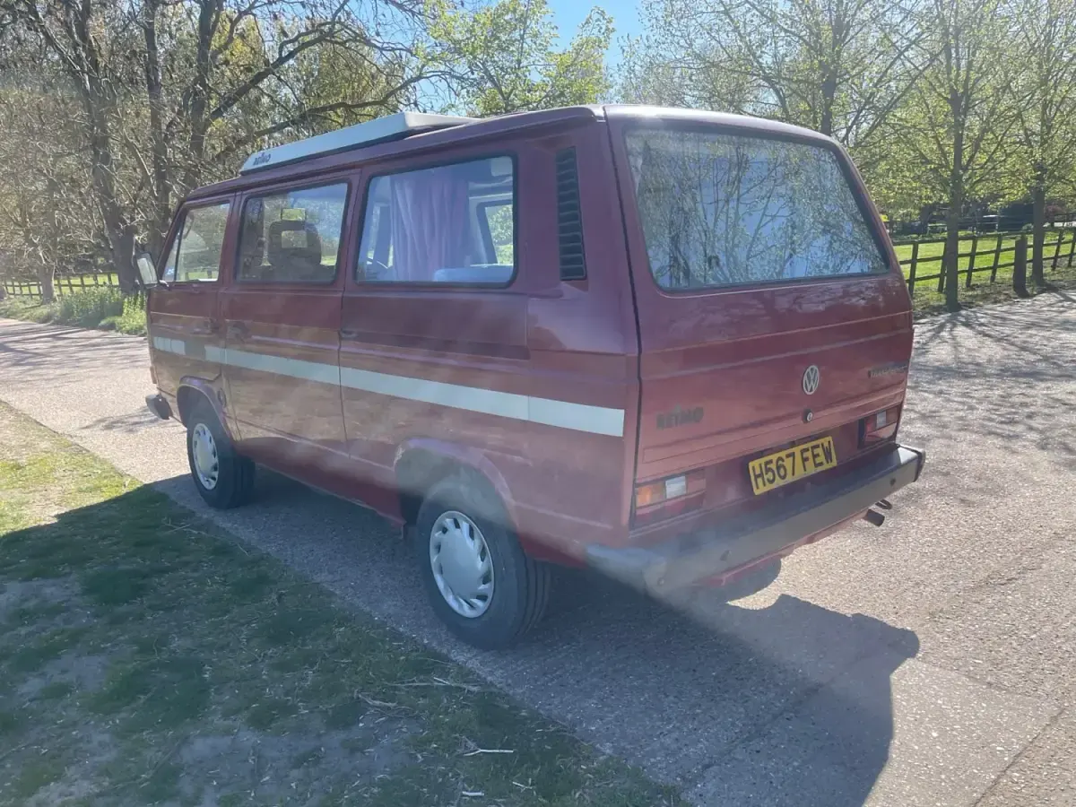 Used VW Transporter 1991 Red Van
