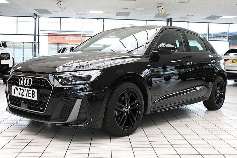 Used Audi A1 Sportback S-Line 110 HP (80 kW) 2022 Black Hatchback