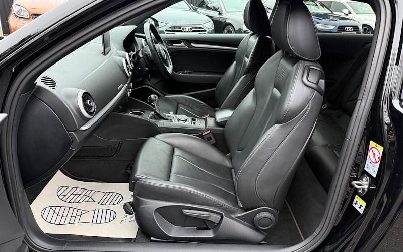 Used Audi S3 Sportback Black Edition 310 HP (228 kW) 2017 Black Hatchback