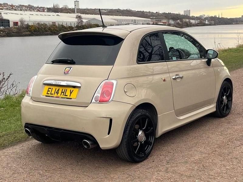 Used Abarth 500 2014 Beige Hatchback