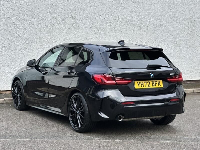 Used BMW 118 M Sport 134 HP (98 kW) 2022 Black Hatchback