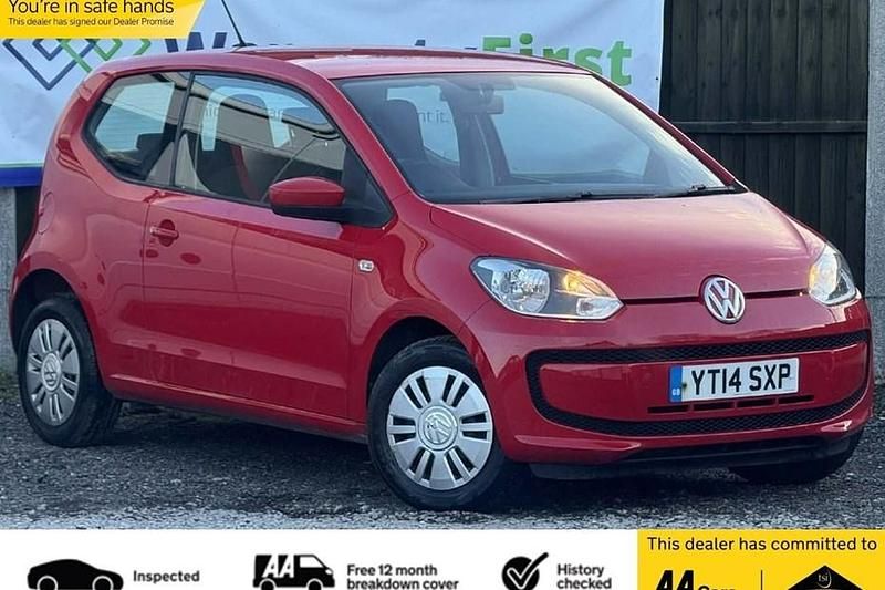 Used VW up! move up! 2014 Red Hatchback