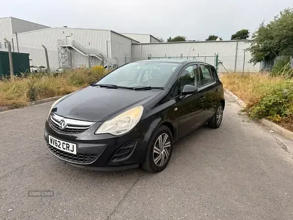 Used Vauxhall Corsa 95 HP (69 kW) 2012 Black Hatchback