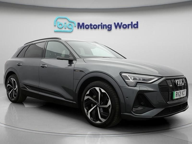 Grey Used 2021 Audi e-tron Black Edition SUV | £21,000 (Super price) - Image 1/4