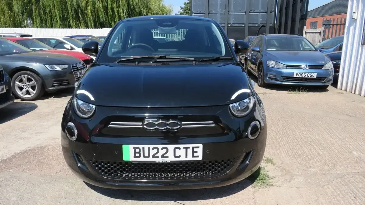 Used Fiat 500e Action 69 kW (95 HP) 2022 Black Hatchback