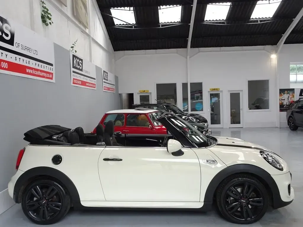 Used Mini Cooper S Cabriolet 192 HP (141 kW) 2018 White Cabriolet