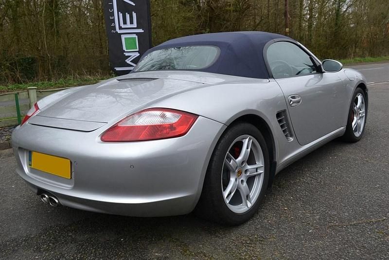 Usado Porsche Boxster 280 HP (205 kW) 2005 Prateado Cabrios