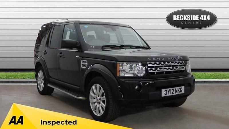 Black Used 2012 Land Rover Discovery 4 HSE SUV | £11,950 (Fair price) - Image 1/3