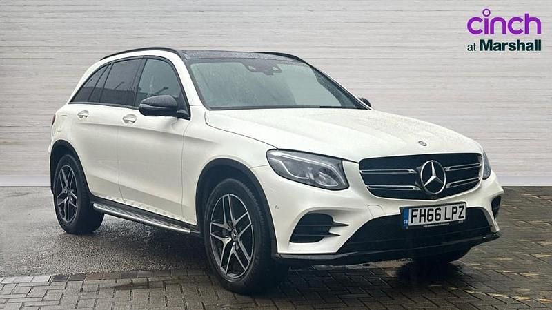 Used Mercedes GLC250 AMG line 204 HP (150 kW) 2017 White