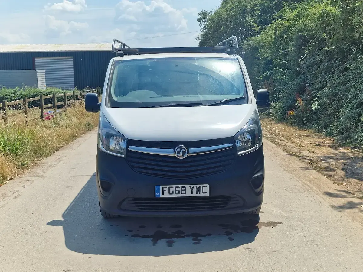 Used Vauxhall Vivaro 95 HP (69 kW) 2019 White MPV