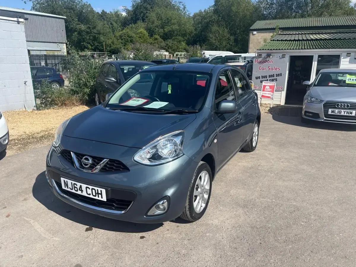 Used Nissan Micra Acenta 80 HP (58 kW) 2014 Grey Hatchback