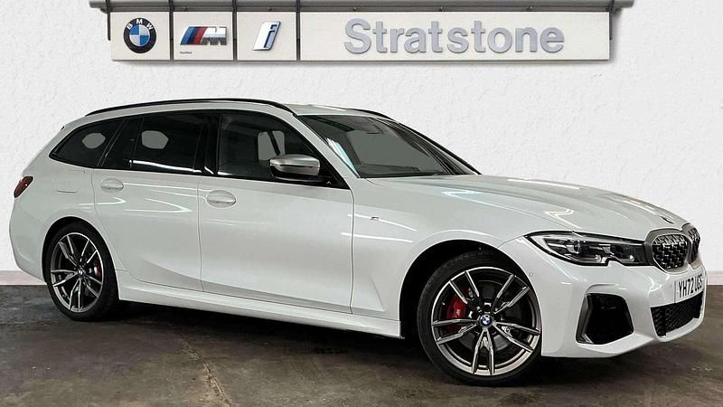 White Used 2022 BMW M340 M Sport Sedan | £41,425 (Fair price) - Image 1/3