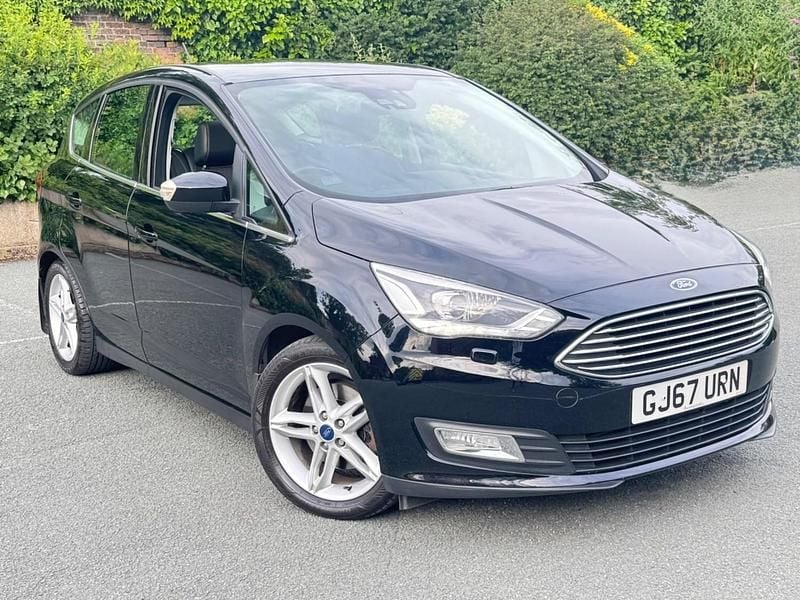 Black Used 2017 Ford C-MAX Titanium X MPV | £6,795 (Fair price) - Image 1/4