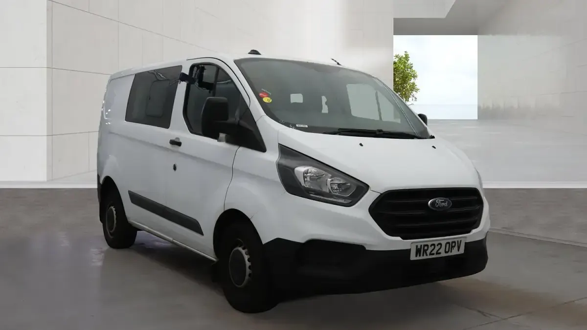 Used Ford Transit Custom 105 HP (77 kW) 2022 White Van