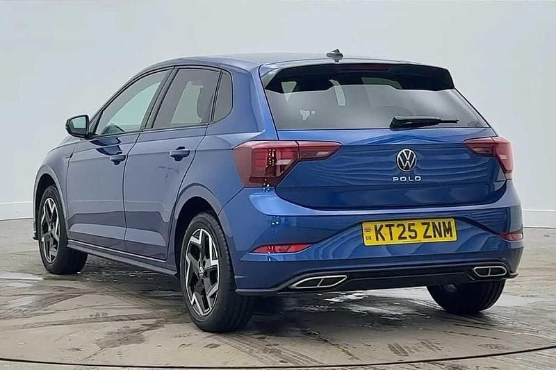 Used VW Polo R-line 115 HP (84 kW) 2025 Blue Hatchback