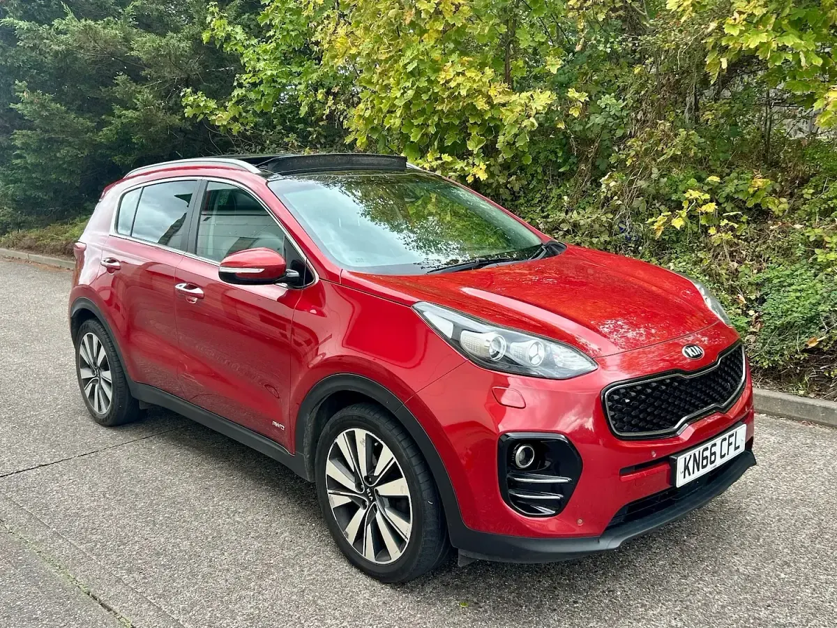 Used Kia Sportage 2016 Red SUV