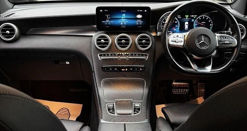 Used Mercedes GLC300 AMG Line Premium 2021 Black Coupe