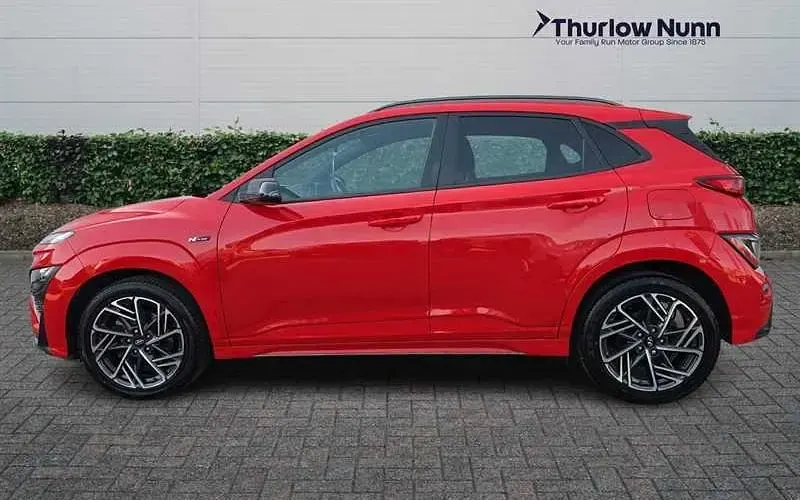 Used Hyundai Kona N Line 120 HP (88 kW) 2021 Red SUV