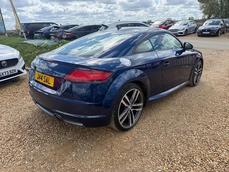 Used Audi TT S-Line 180 HP (132 kW) 2017 Blue Coupe