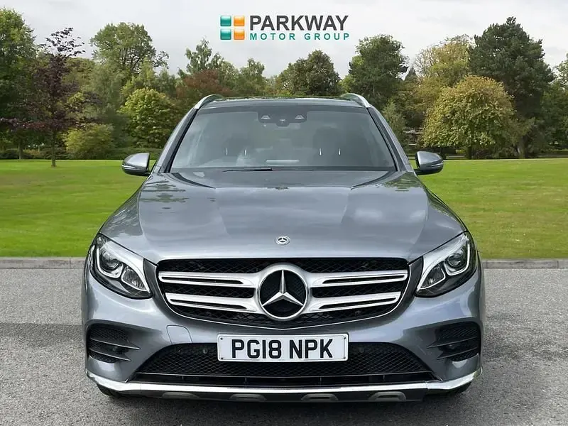 Begagnad Mercedes GLC220 AMG Line Premium 170 HK (125 kW) 2018 Grå Kombi