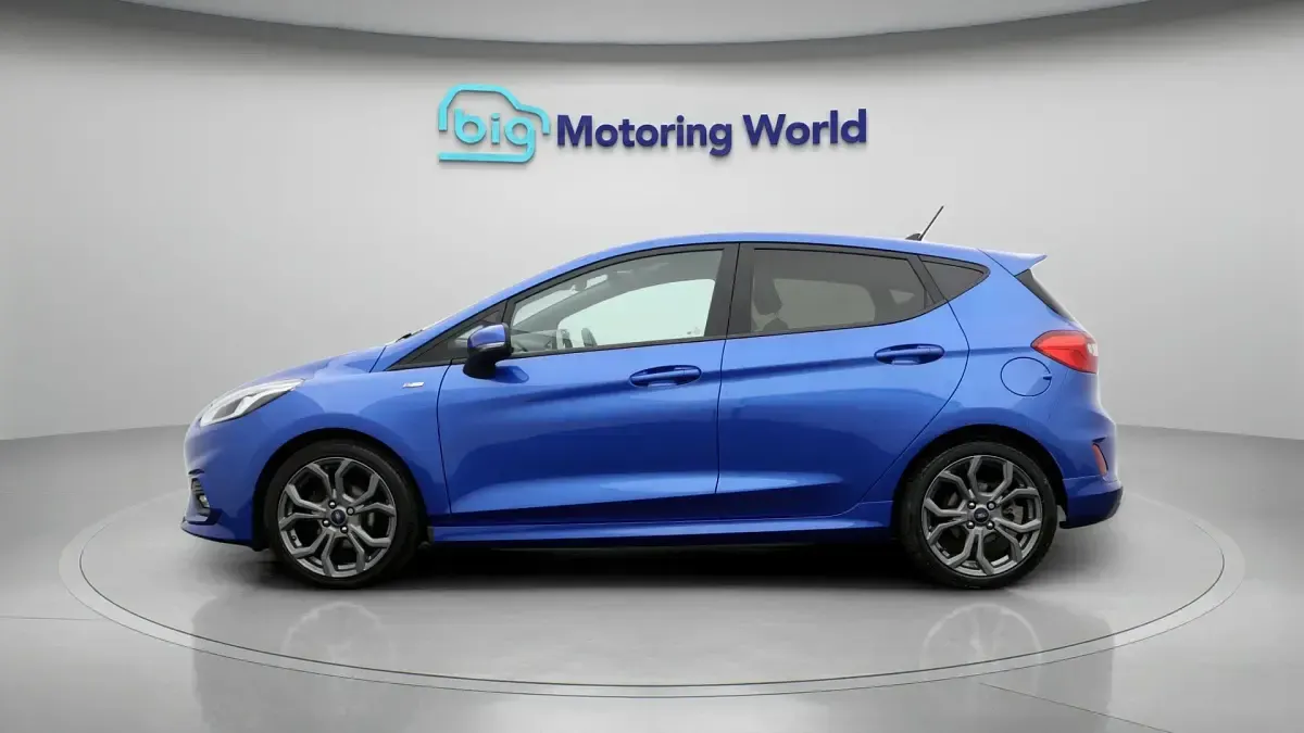 Used Ford Fiesta ST-Line 99 HP (72 kW) 2020 Blue Hatchback