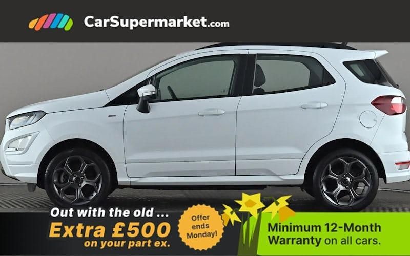 Used Ford Ecosport ST-Line 125 HP (91 kW) 2022 White SUV