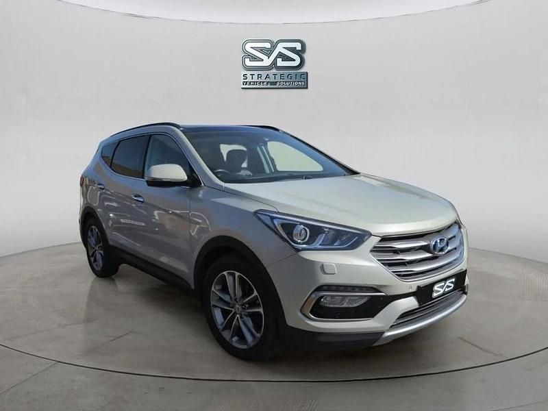 Used Hyundai Santa Fe Premium SE 2016 Beige SUV
