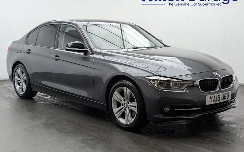 Used BMW 318 Sport Line 136 HP (100 kW) 2018 Grey Sedan
