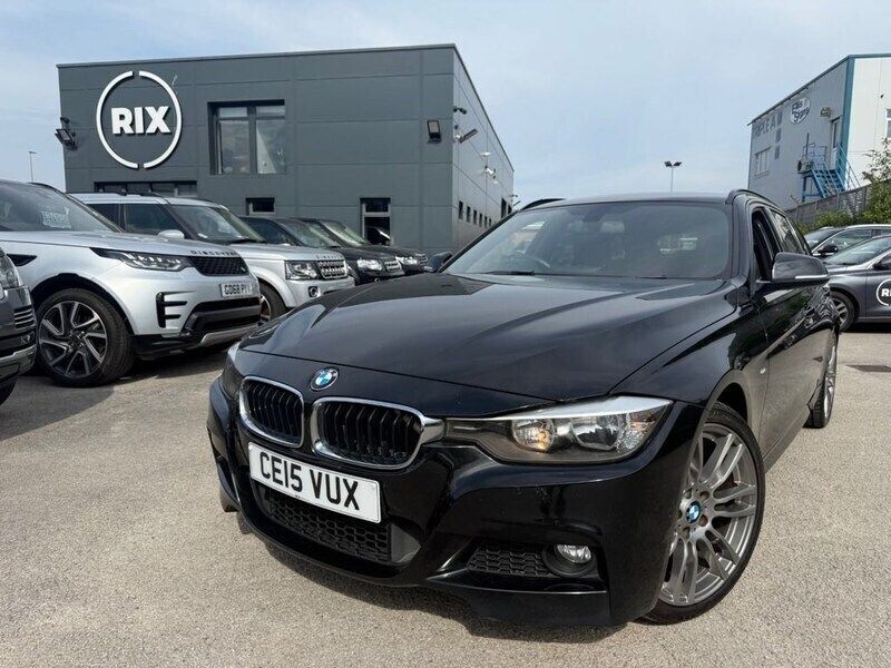 Black Used 2015 BMW 320 M Sport Estate | £10,450 (Fair price) - Image 1/4