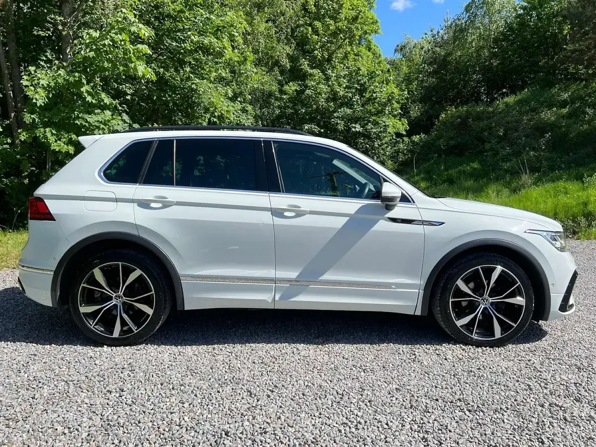 Used VW Tiguan R-line 150 HP (110 kW) 2020 White SUV