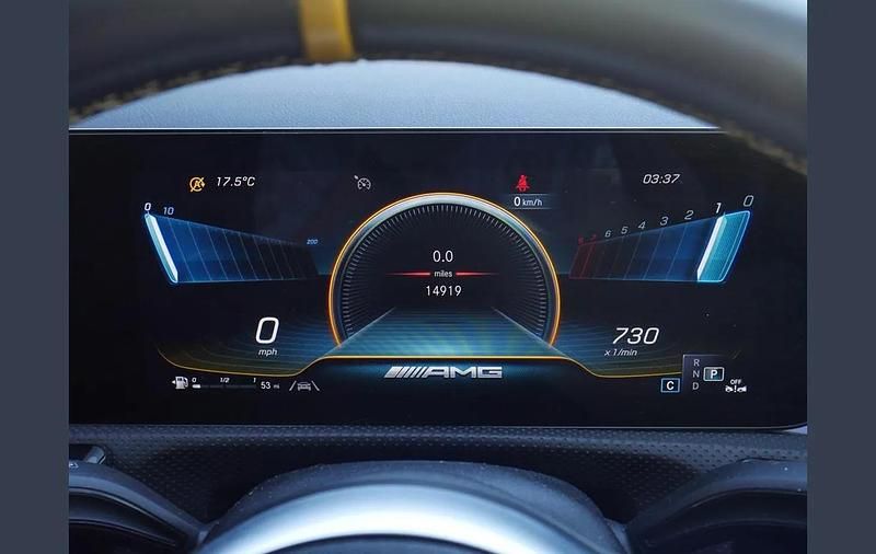 Used Mercedes A45 AMG 421 HP (309 kW) 2022 Red Hatchback