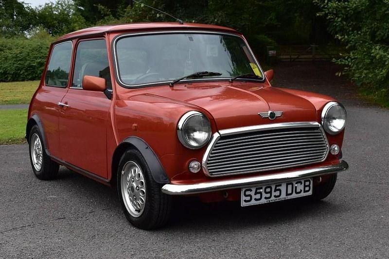 Used Rover Mini 62 HP (45 kW) 1998 Orange Sedan