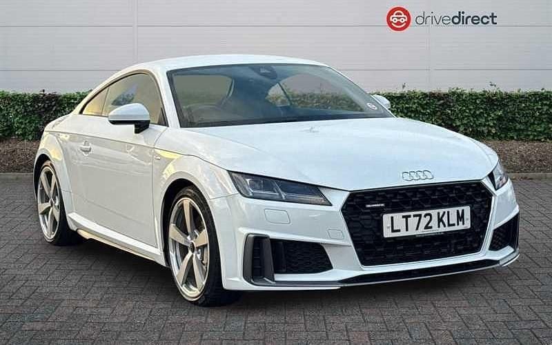 White Used 2022 Audi TT Black Edition Coupe | £24,566 (Fair price) - Image 1/4