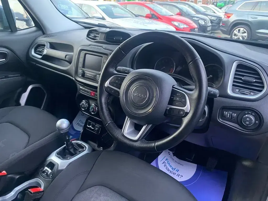 Used Jeep Renegade Longitude 110 HP (80 kW) 2017 Grey SUV