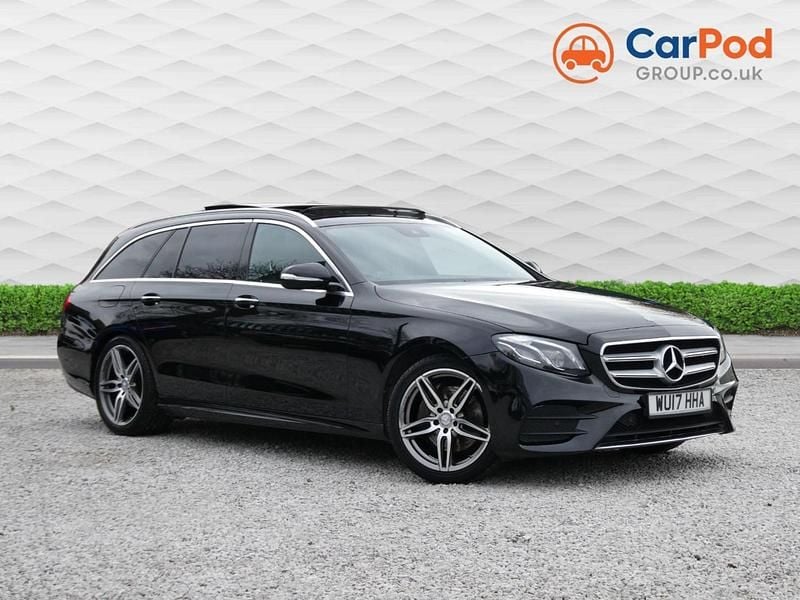 Used Mercedes E220 AMG Line Premium Plus 2017 Black Estate