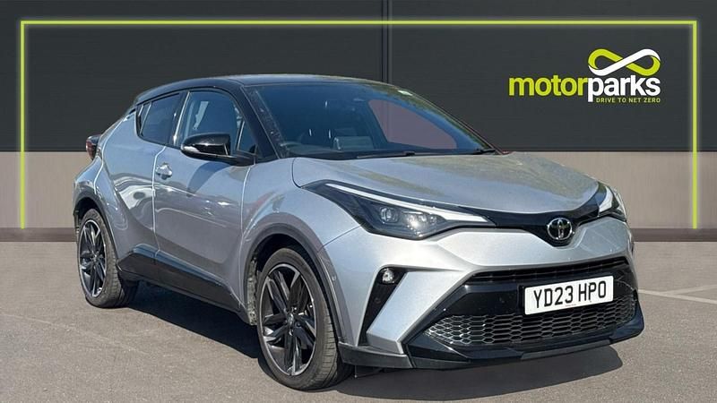 Silver Used 2023 Toyota C-HR Sport SUV | £22,495 (Fair price) - Image 1/4