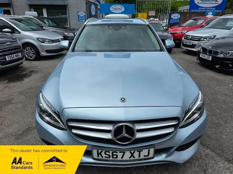 Used Mercedes C220 2017 Silver Estate
