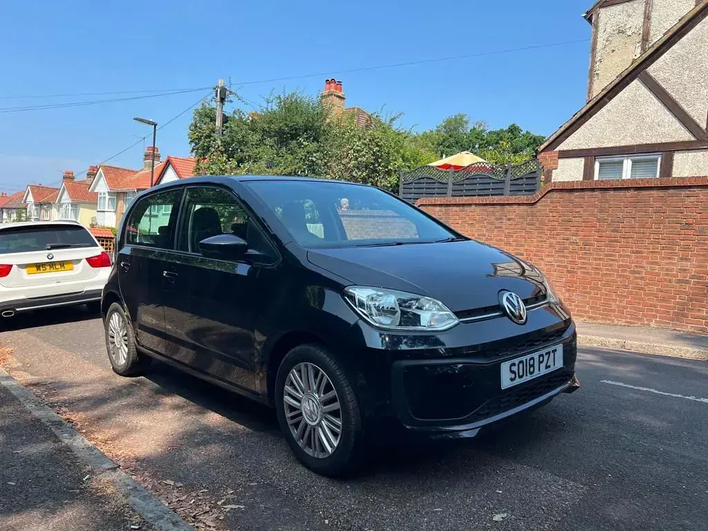 Used VW up! S 60 HP (44 kW) 2018 Black Hatchback