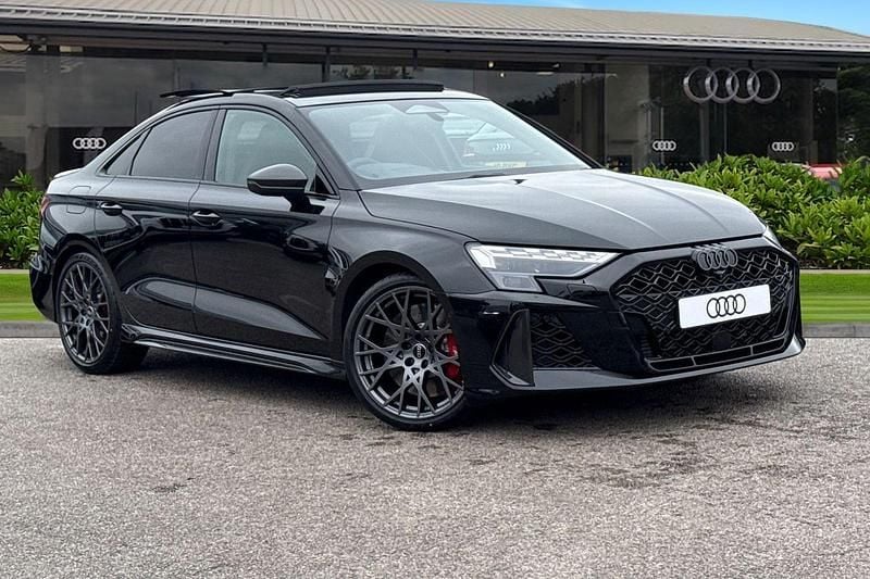 Black New 2025 Audi RS3 Sedan | £68,490 (Fair price) - Image 1/4