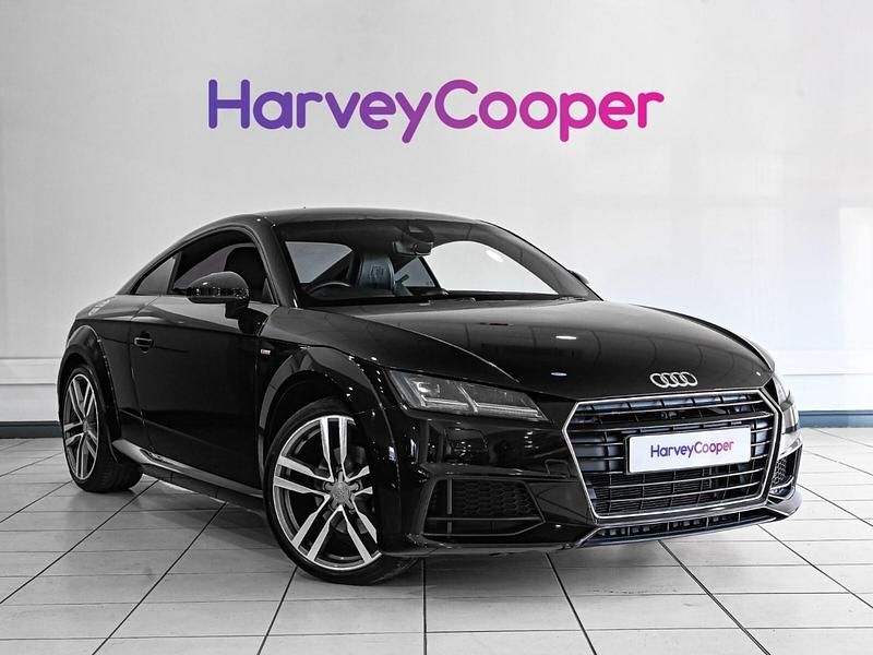 Used Audi TT S-Line 230 HP (169 kW) 2017 Black Coupe