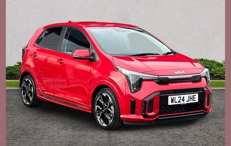 Used Kia Picanto GT-Line 61 HP (44 kW) 2024 Red Hatchback