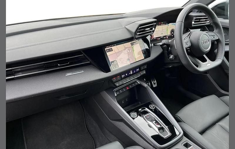 Used Audi A3 Black Edition 204 HP (150 kW) 2025 Blue Sedan