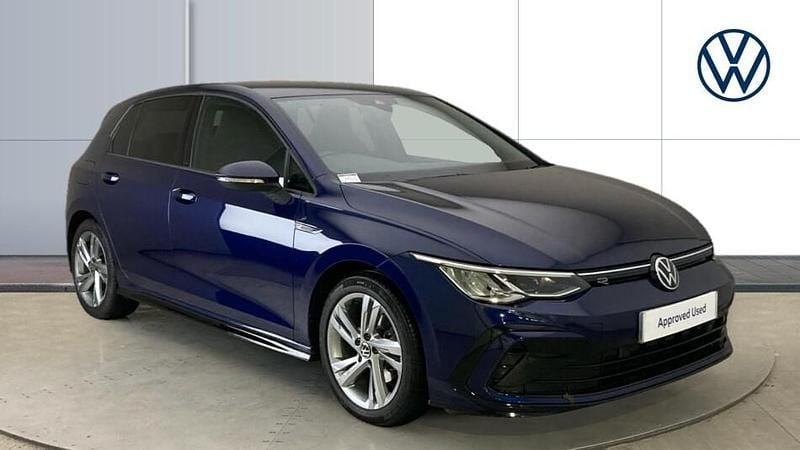 Blue Used 2022 VW Golf VIII R-line Hatchback | £24,089 (Fair price) - Image 1/4
