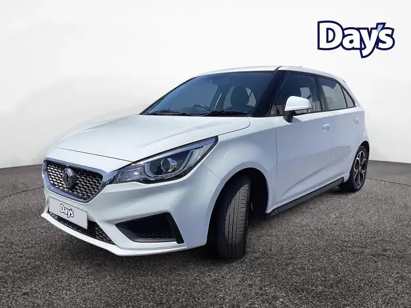 Used MG MG3 Excite 106 HP (77 kW) 2023 White Hatchback