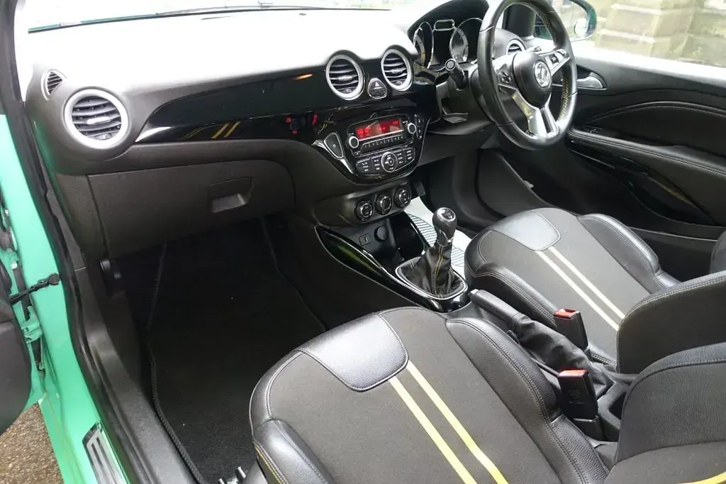 Used Vauxhall Adam Slam 70 HP (51 kW) 2016 Green Hatchback
