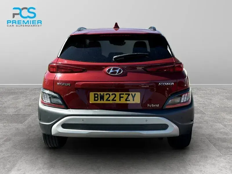 Used Hyundai Kona Premium 141 HP (103 kW) 2022 Pulse red SUV